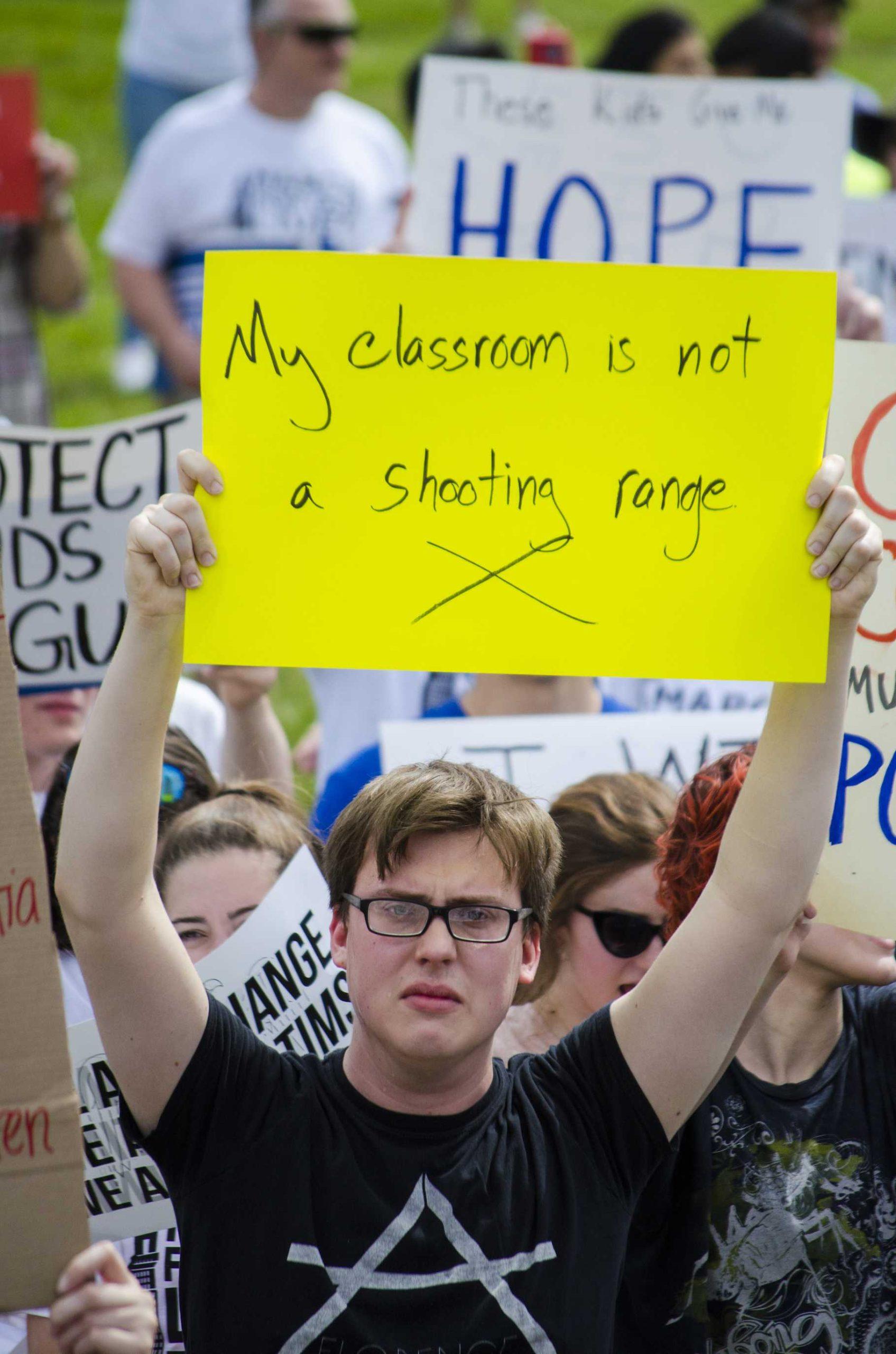 Louisiana high school students participate in 'March For Our Lives' in Baton Rouge, New Orleans