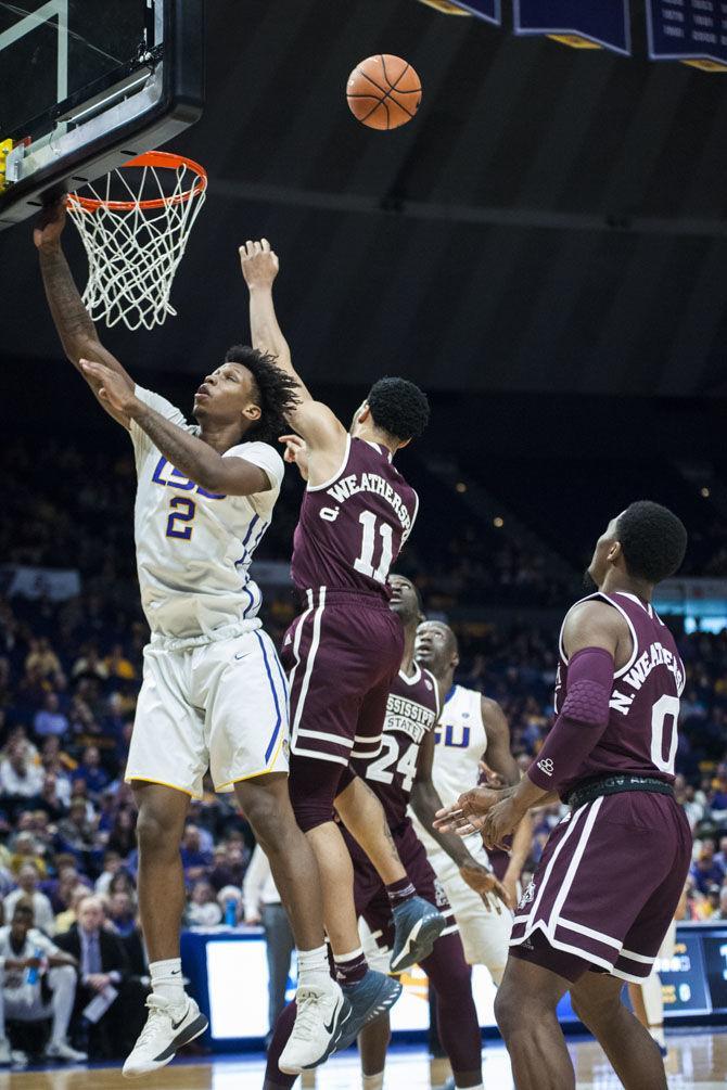 PHOTOS: LSU Men's Basketball Defeats Mississippi State 78-57