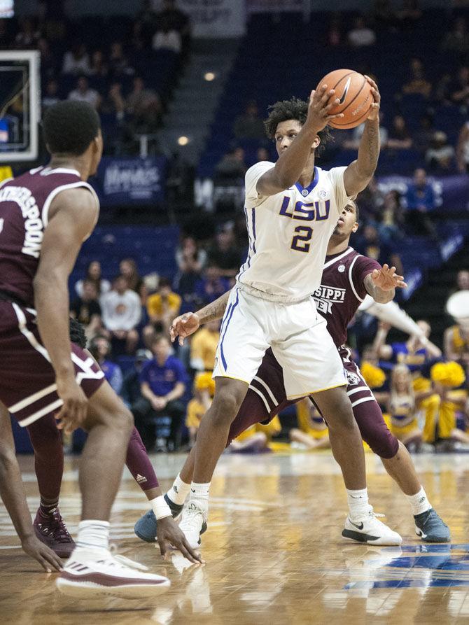 PHOTOS: LSU Men's Basketball Defeats Mississippi State 78-57