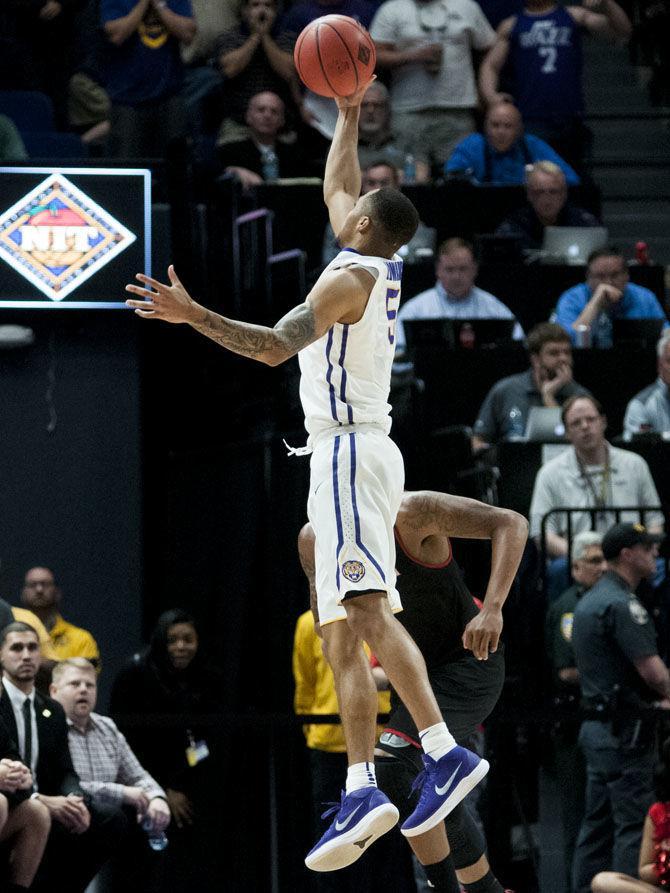 PHOTOS: LSU men's basketball defeats UL-Lafayette 84-76 in round one of NIT