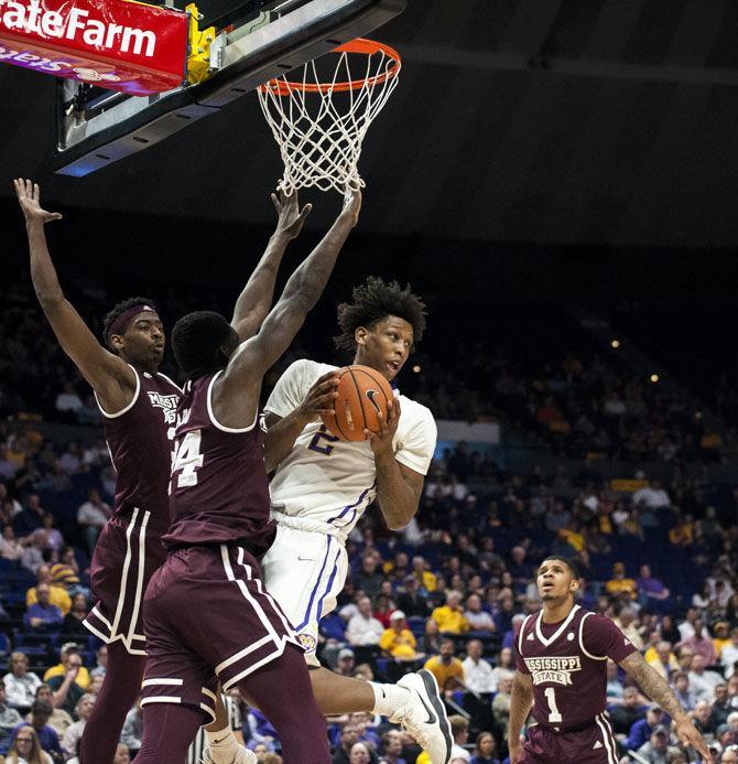 PHOTOS: LSU Men's Basketball Defeats Mississippi State 78-57