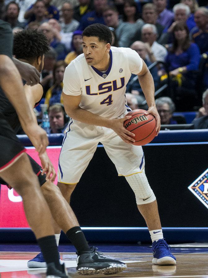 PHOTOS: LSU men's basketball defeats UL-Lafayette 84-76 in round one of NIT