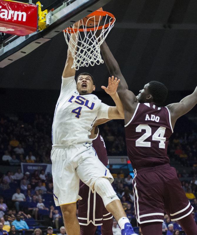 PHOTOS: LSU Men's Basketball Defeats Mississippi State 78-57