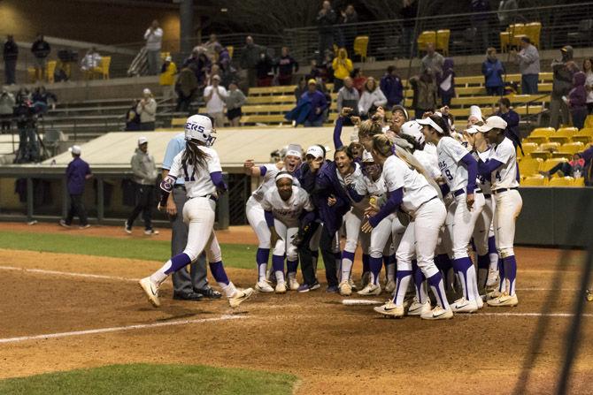 PHOTOS: LSU Softball Victory Over McNeese State University