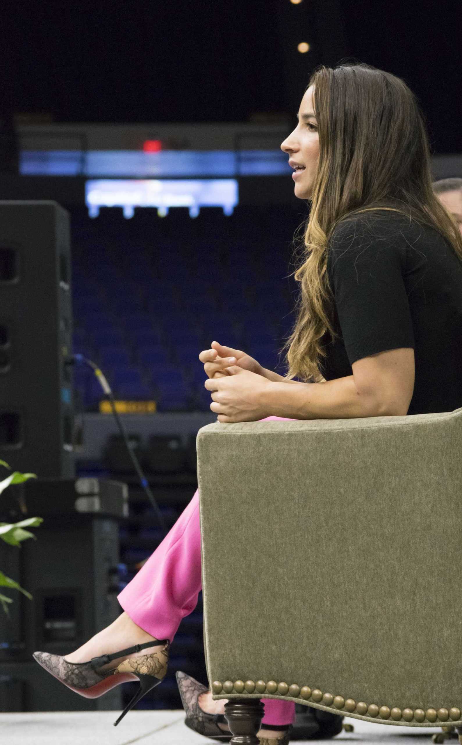 Olympic gymnast, activist Aly Raisman speaks at LSU about sexual assault, female empowerment