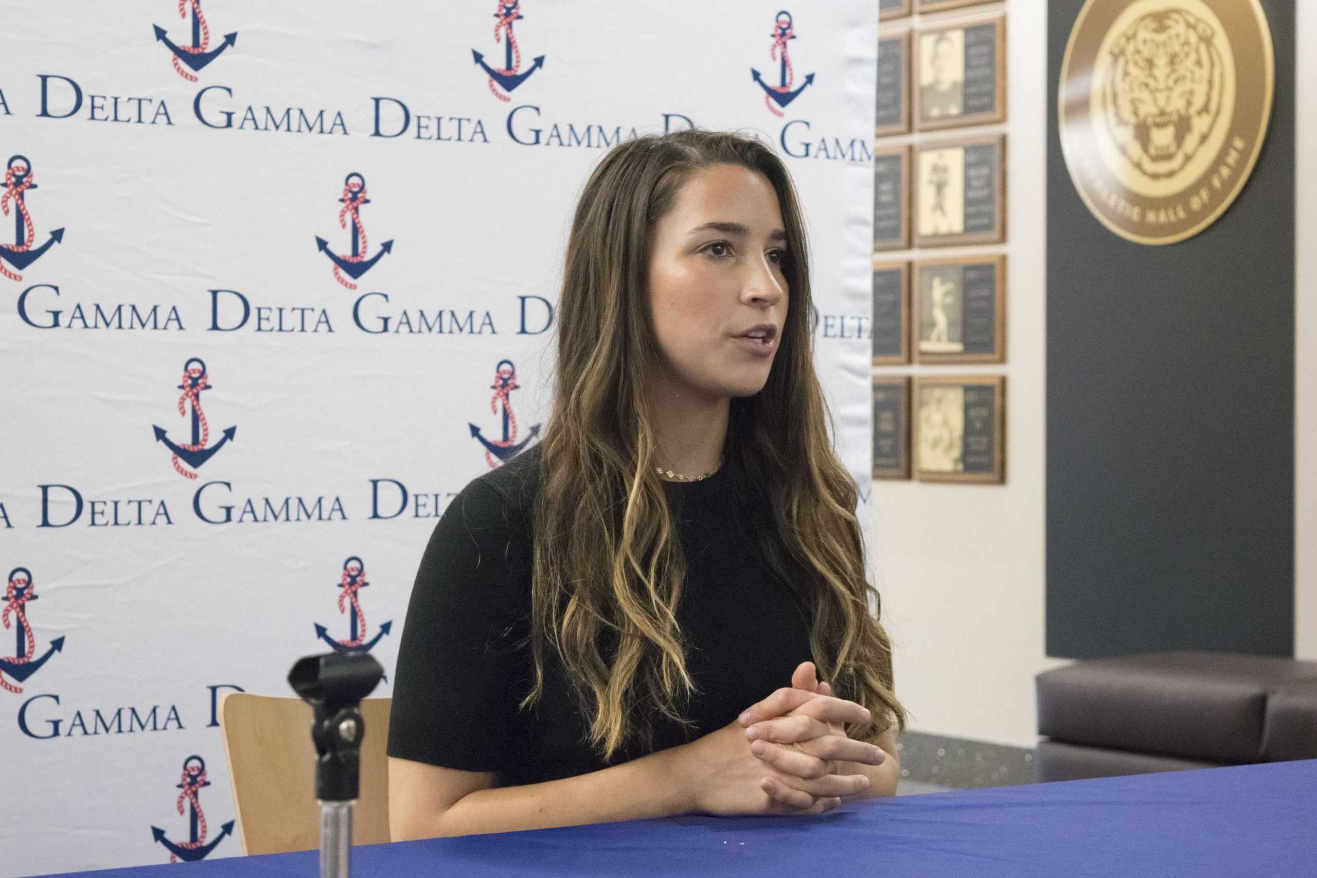 Olympic gymnast, activist Aly Raisman speaks at LSU about sexual assault, female empowerment