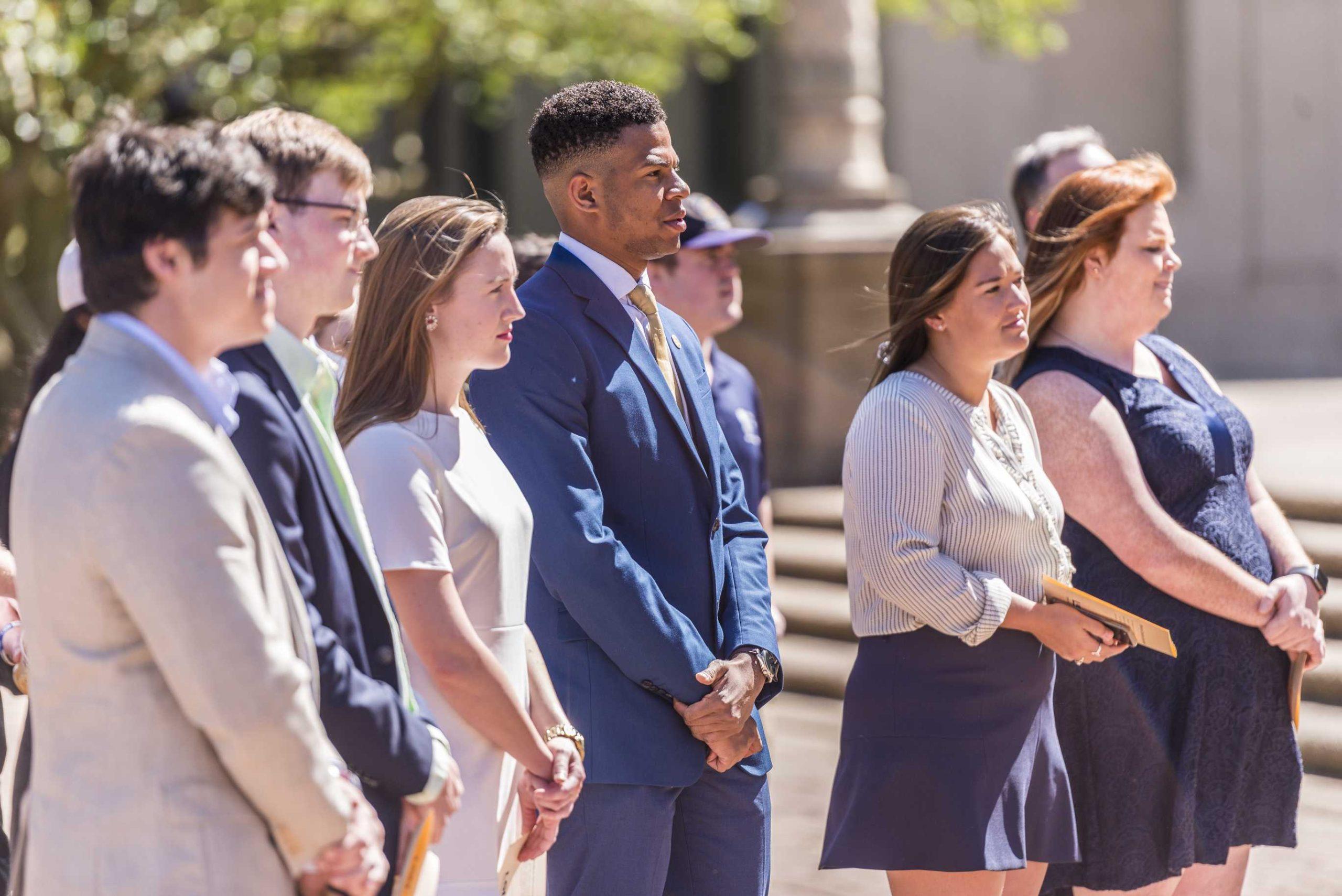 New LSU student government leaders call for change at inauguration