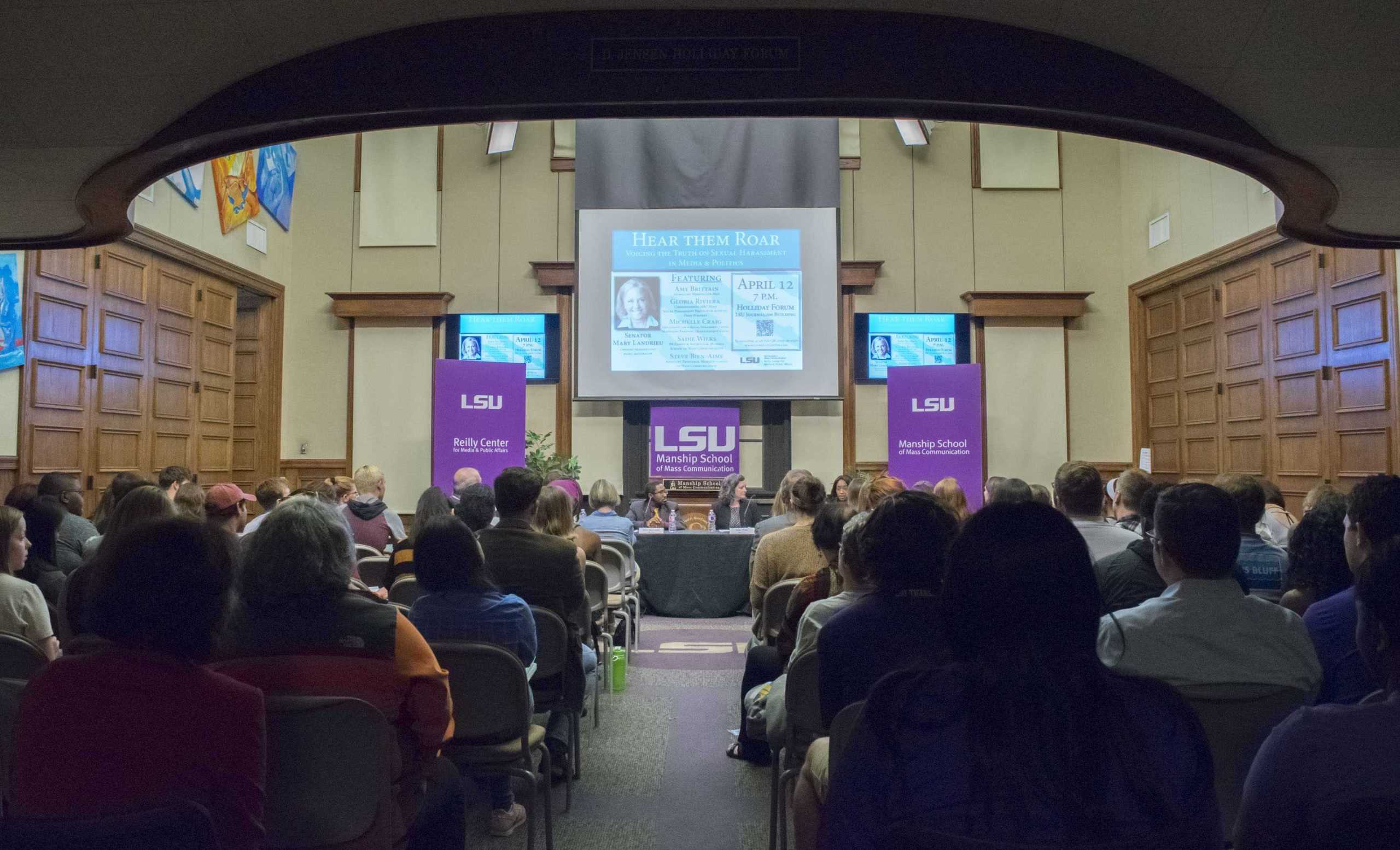 LSU hosts panel discussion on sexual harassment in media, politics