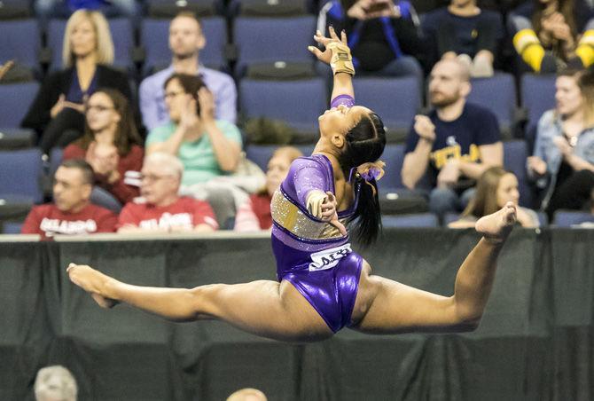 PHOTOS: LSU Gymnastics Semifinals