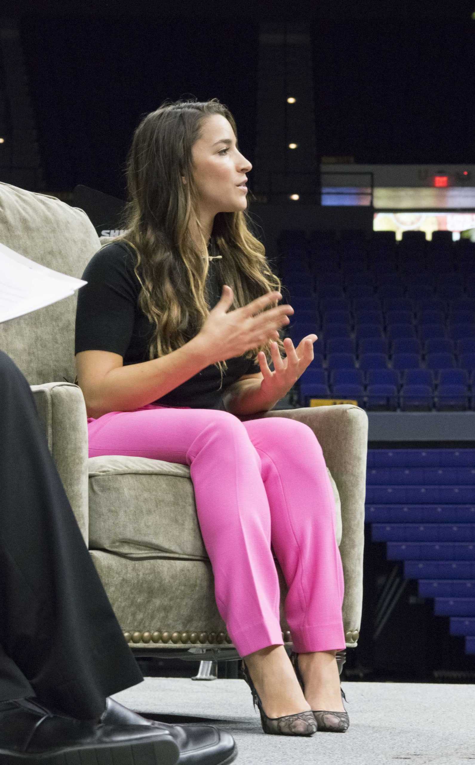 Olympic gymnast, activist Aly Raisman speaks at LSU about sexual assault, female empowerment