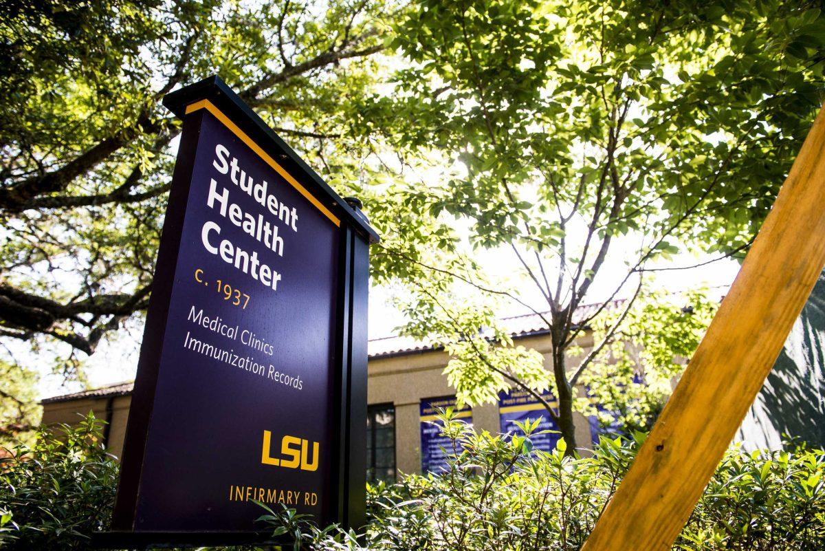 The Student Health Center rests at its location on LSU's campus on Monday, April 2, 2018.