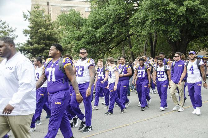 PHOTOS: LSU Spring Football Parade