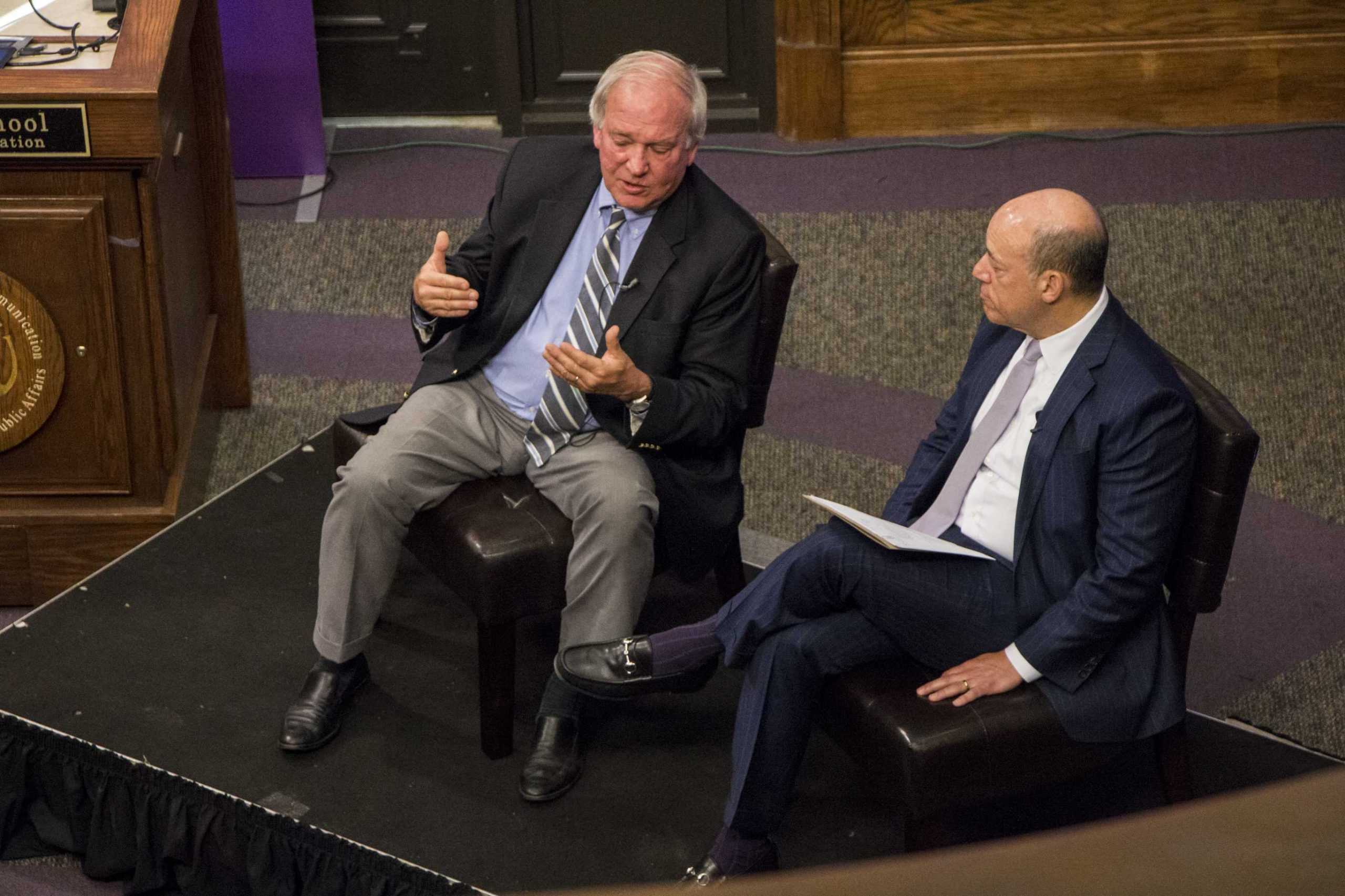 Former White House Press Secretaries visit LSU, discuss state of modern political communication