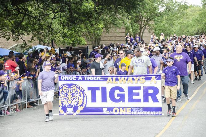 PHOTOS: LSU Spring Football Parade