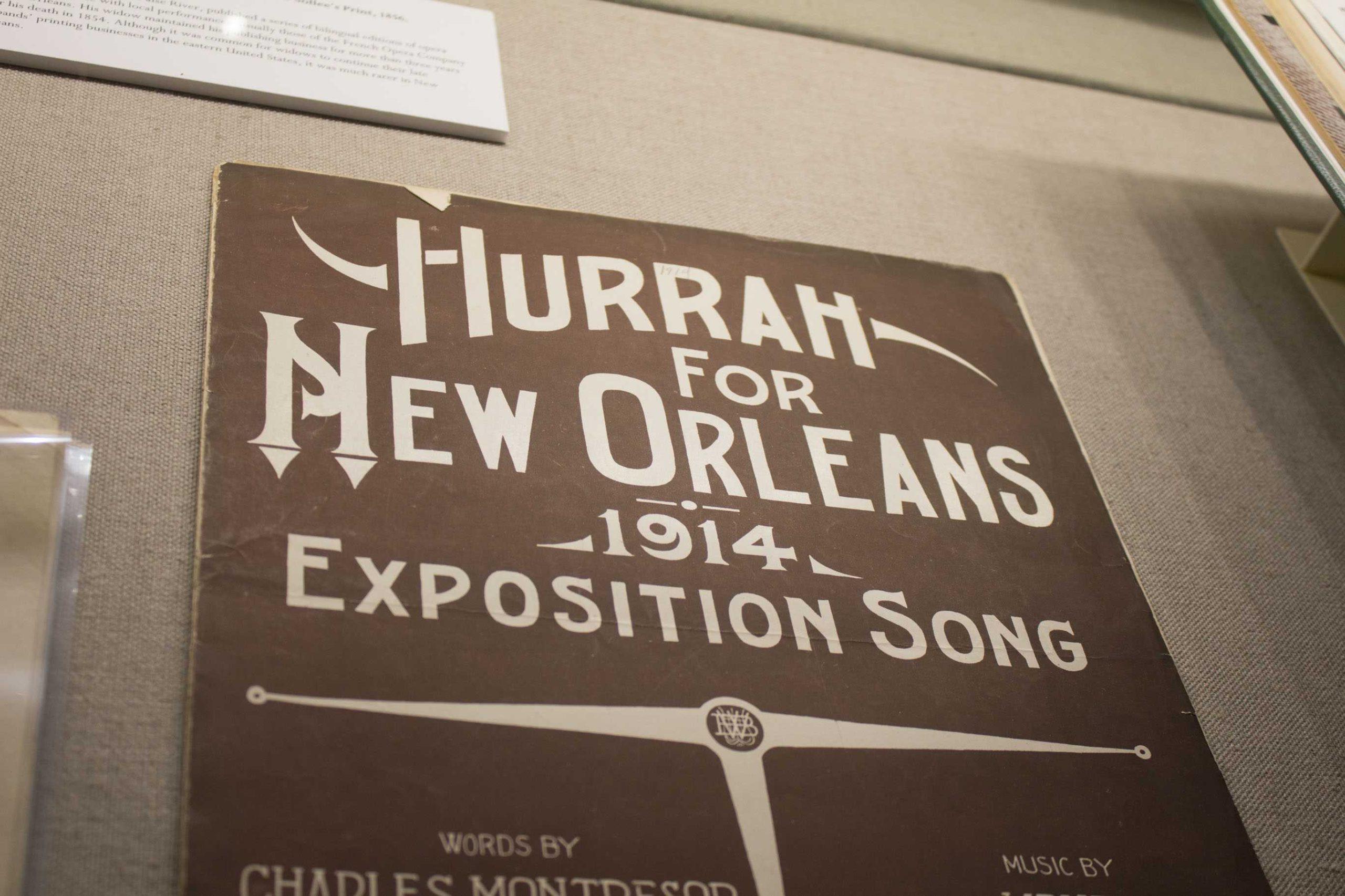 Hill Memorial Library showcases 'Made in New Orleans: The Past in Print'