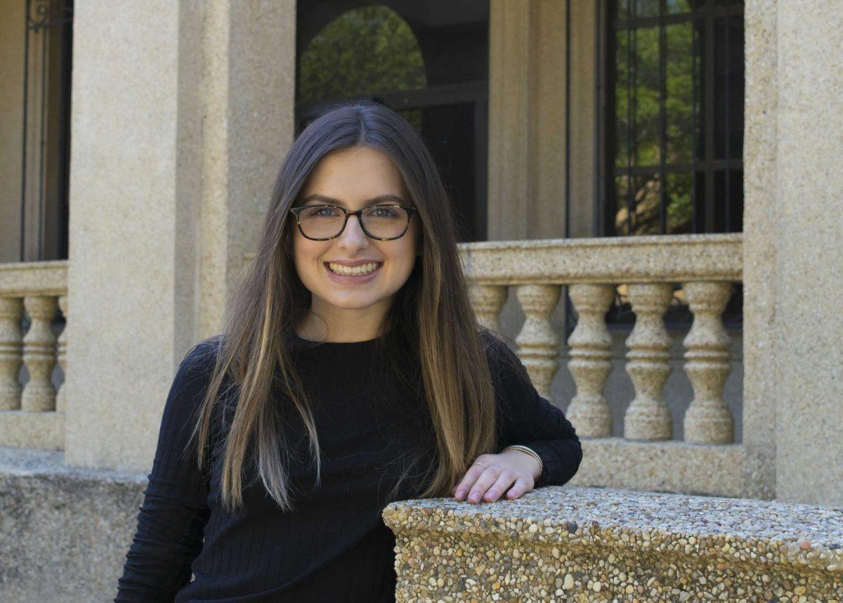 LSU mass communication freshman Erin McCraw talks about her healthy food Instagram page at Hill Memorial Library on LSU campus on Thursday, March 22, 2018.