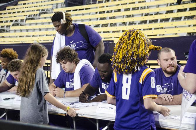 PHOTOS: LSU Spring Football Game