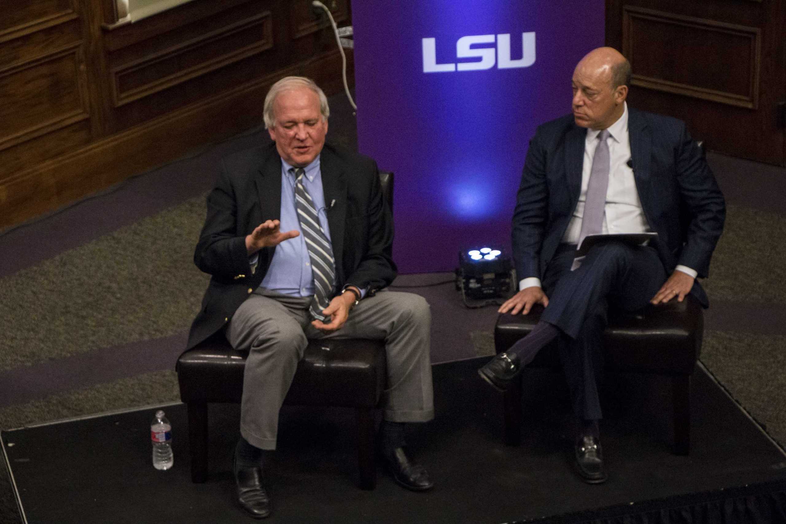 Former White House Press Secretaries visit LSU, discuss state of modern political communication