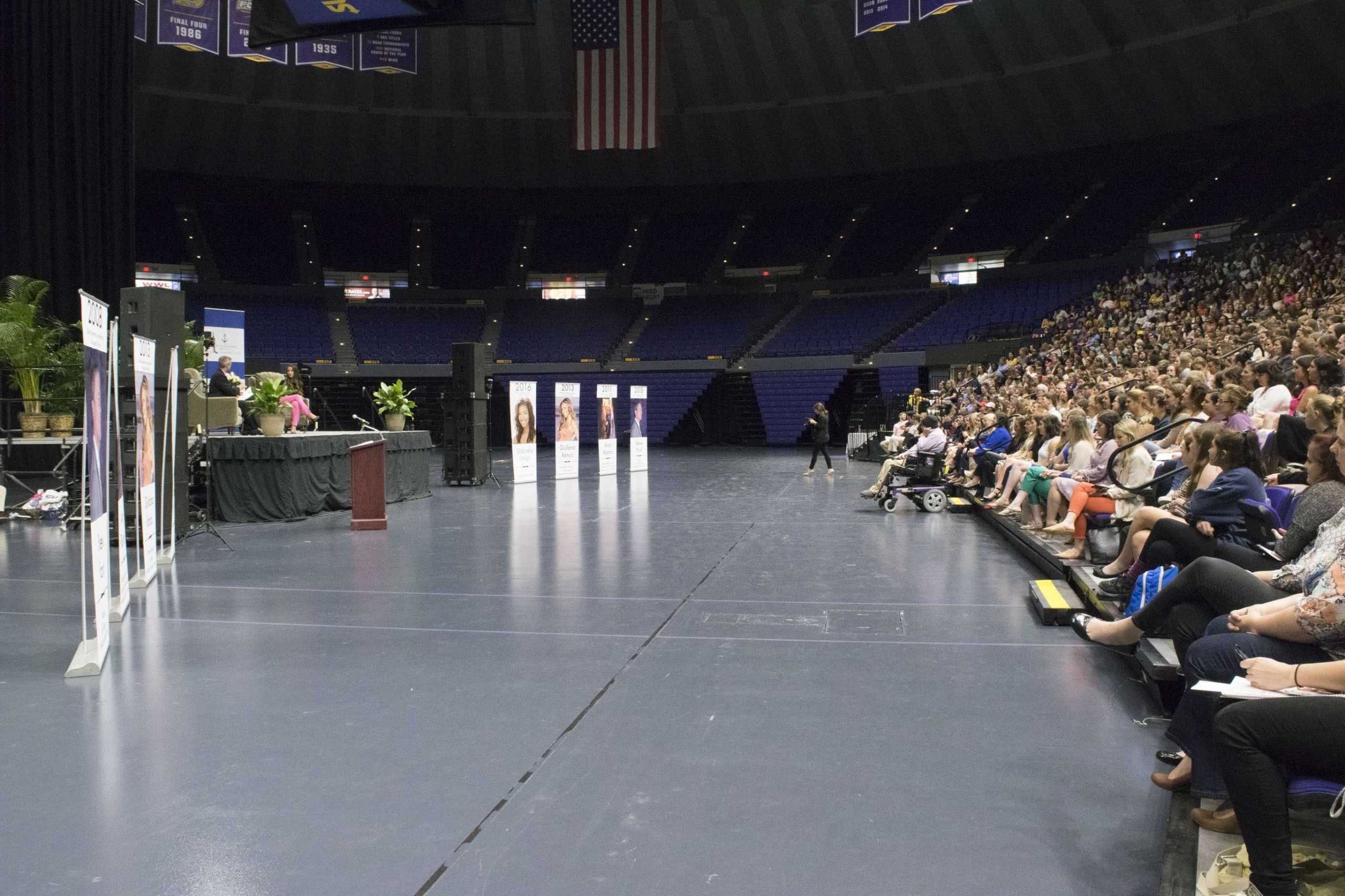 Olympic gymnast, activist Aly Raisman speaks at LSU about sexual assault, female empowerment