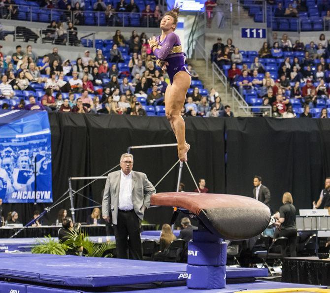 PHOTOS: LSU Gymnastics Semifinals