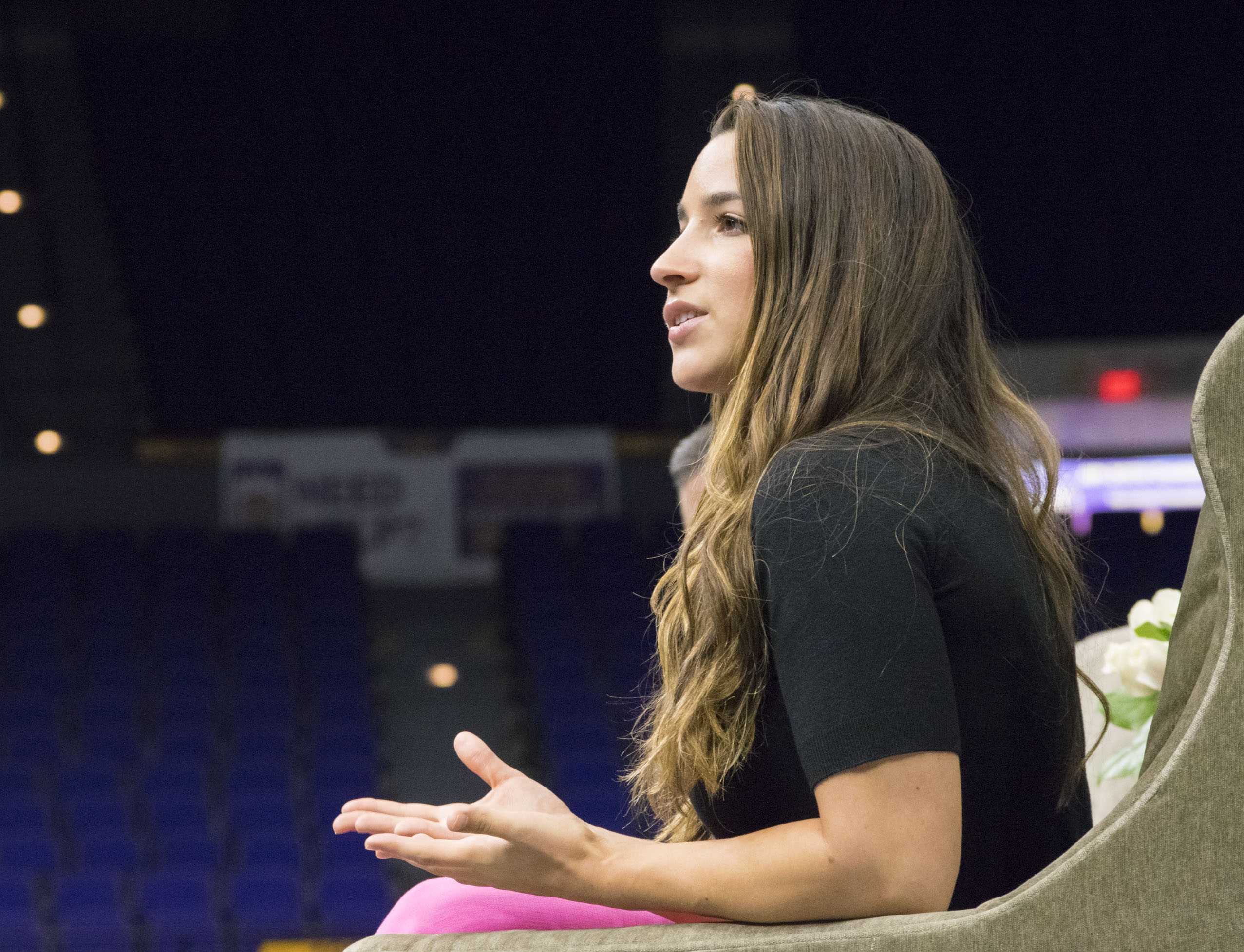 Olympic gymnast, activist Aly Raisman speaks at LSU about sexual assault, female empowerment