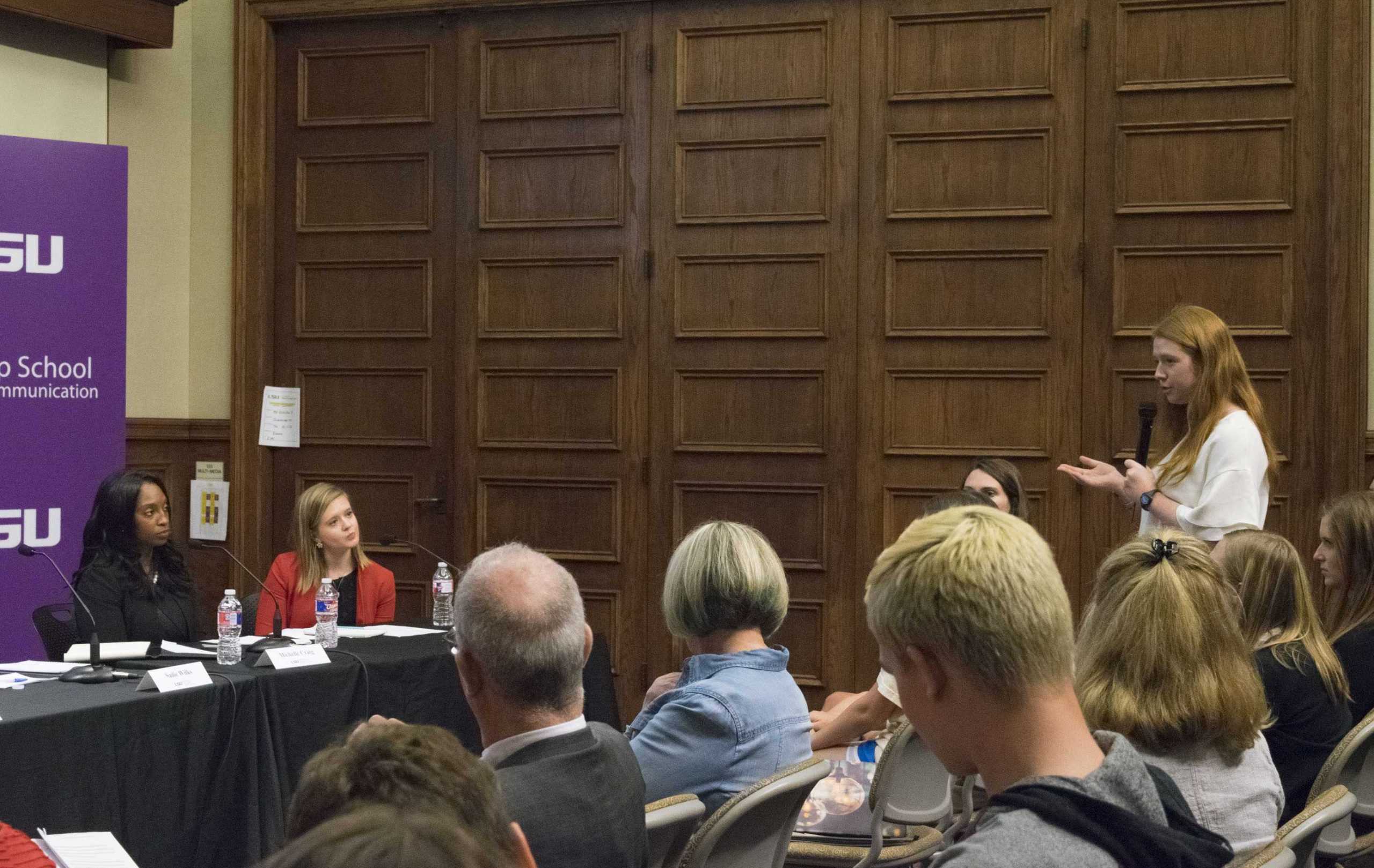 LSU hosts panel discussion on sexual harassment in media, politics