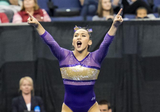 PHOTOS: LSU Gymnastics Semifinals