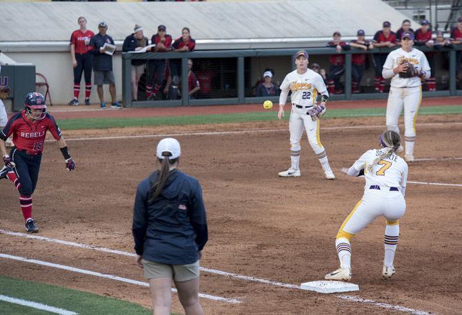 PHOTOS: LSU Softball 2-1 Victory Over Ole Miss