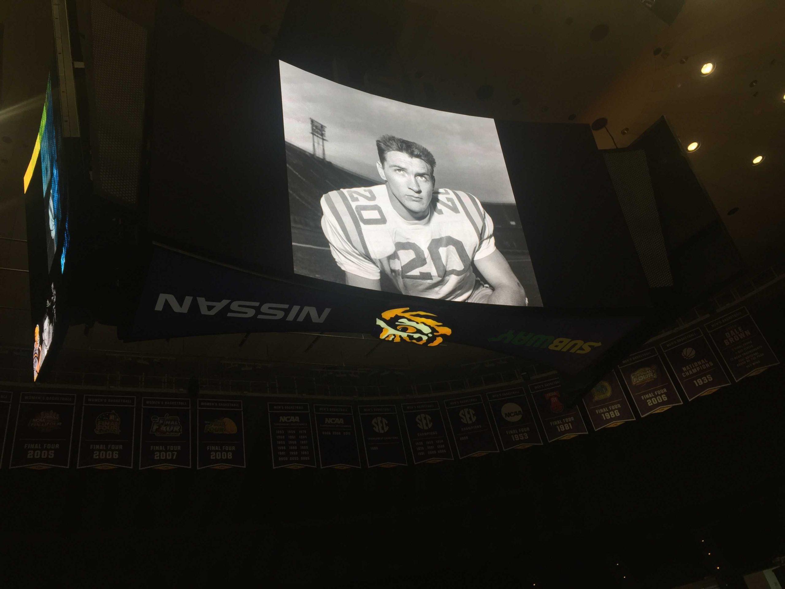 LSU community gathers to remember Billy Cannon, the 'Louisiana Legend'