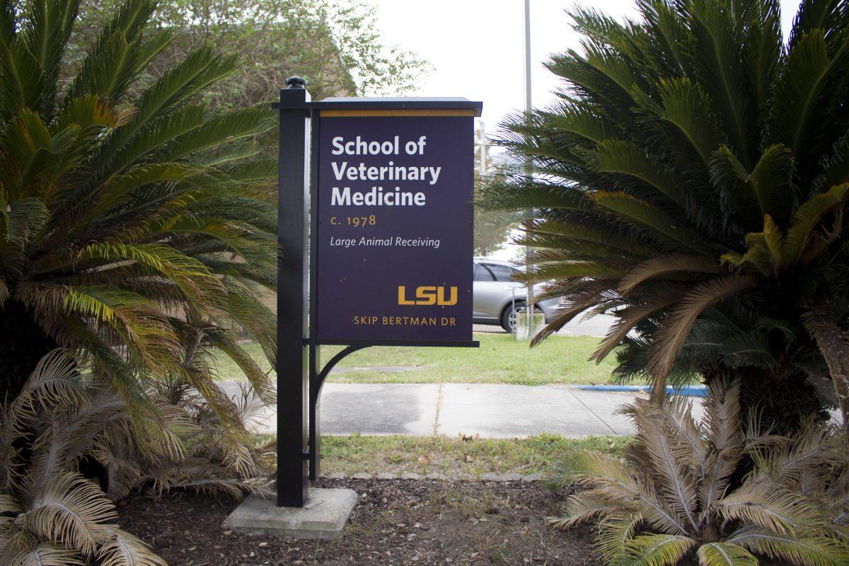 LSU School of Veterinary Medicine is located on Skip Bertman Drive on Friday, Oct. 30, 2017.