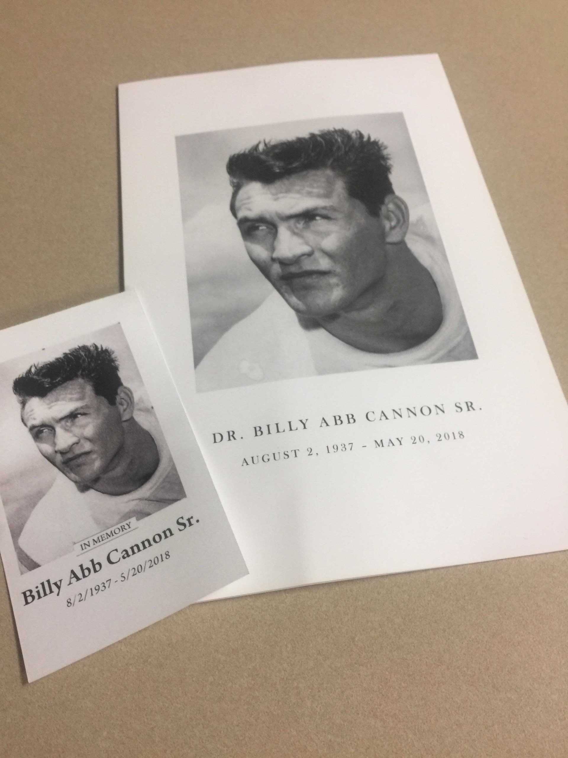 LSU community gathers to remember Billy Cannon, the 'Louisiana Legend'