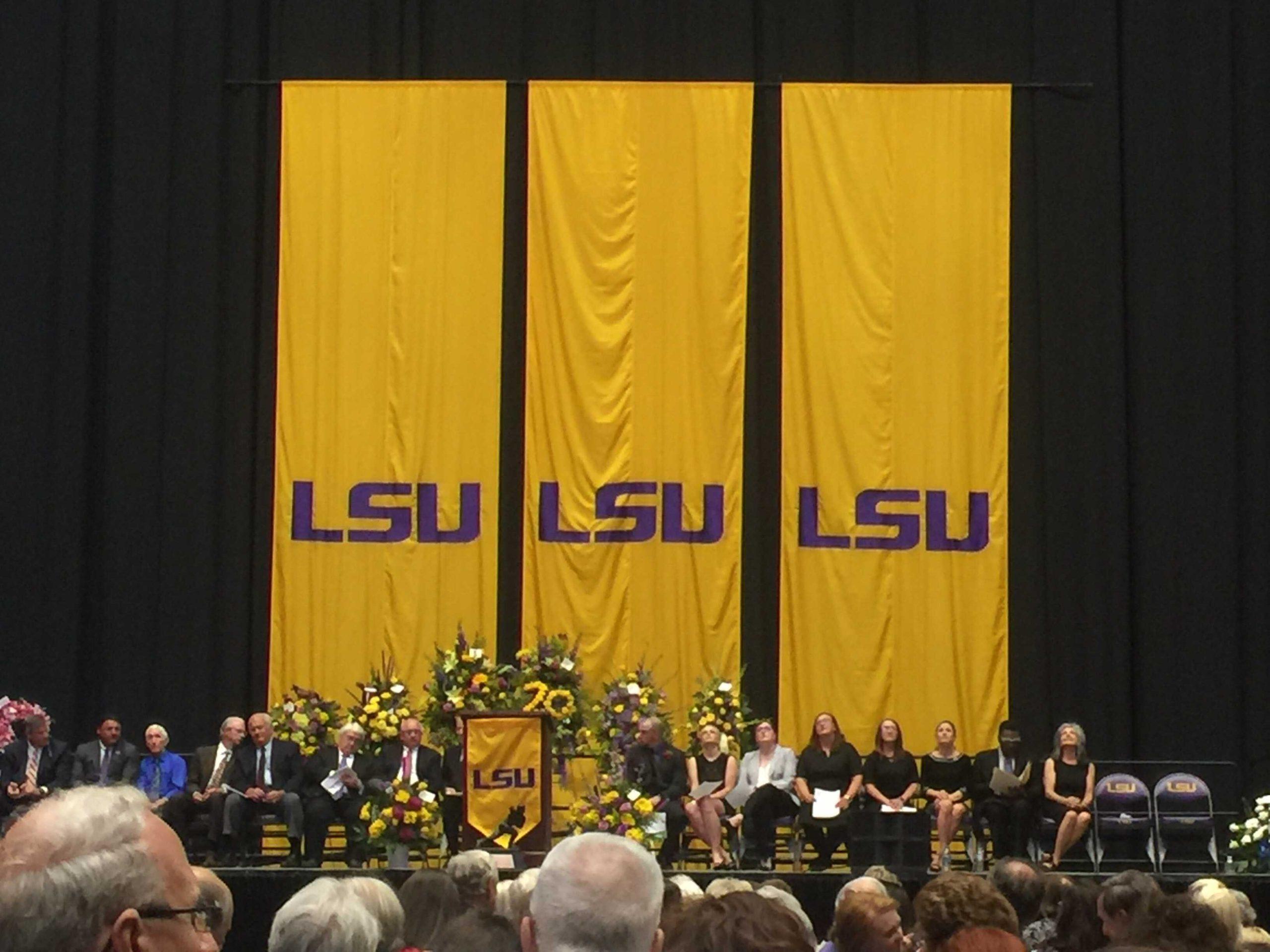 LSU community gathers to remember Billy Cannon, the 'Louisiana Legend'