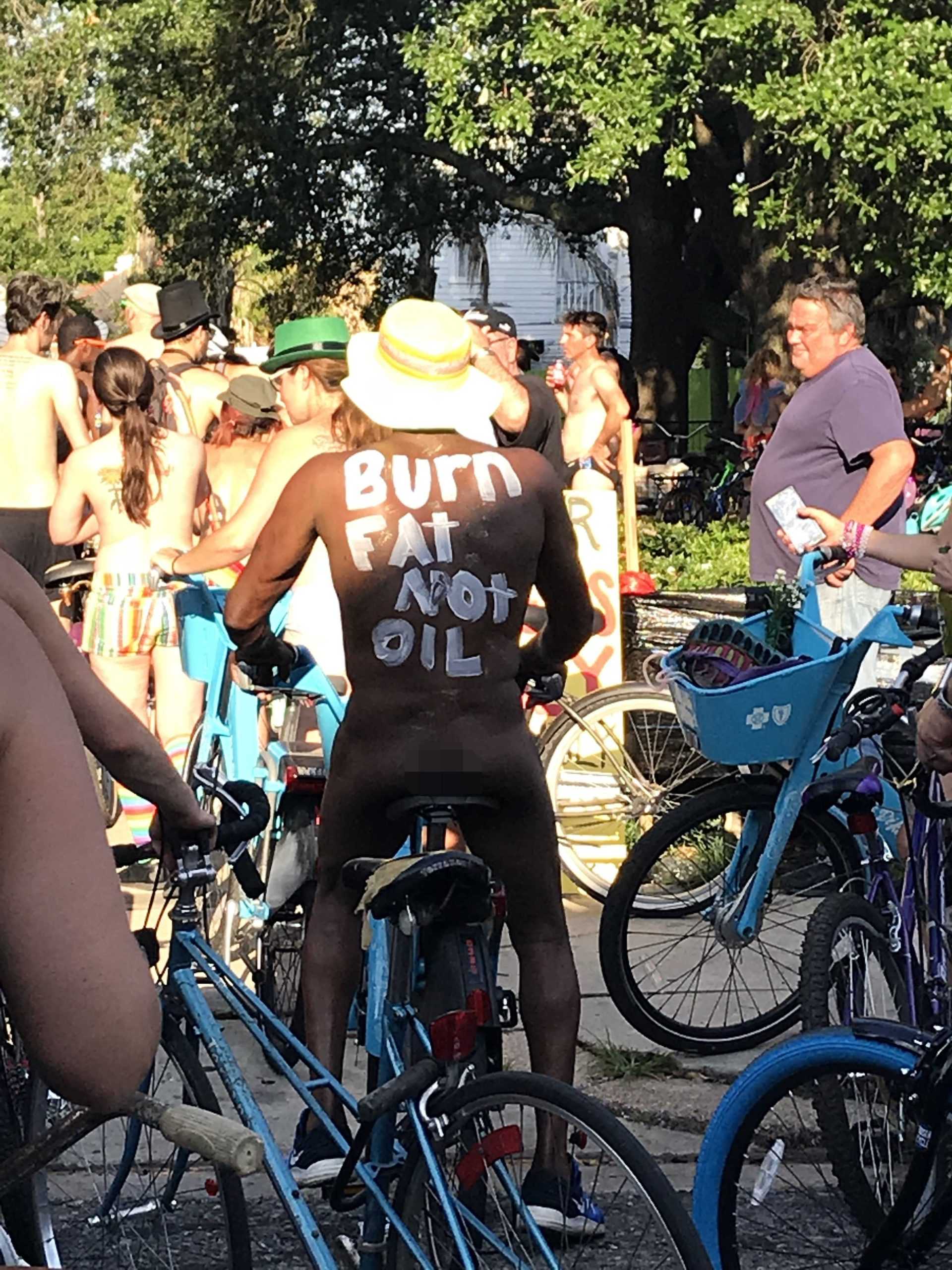 New Orleans celebrates 10th annual naked bike ride