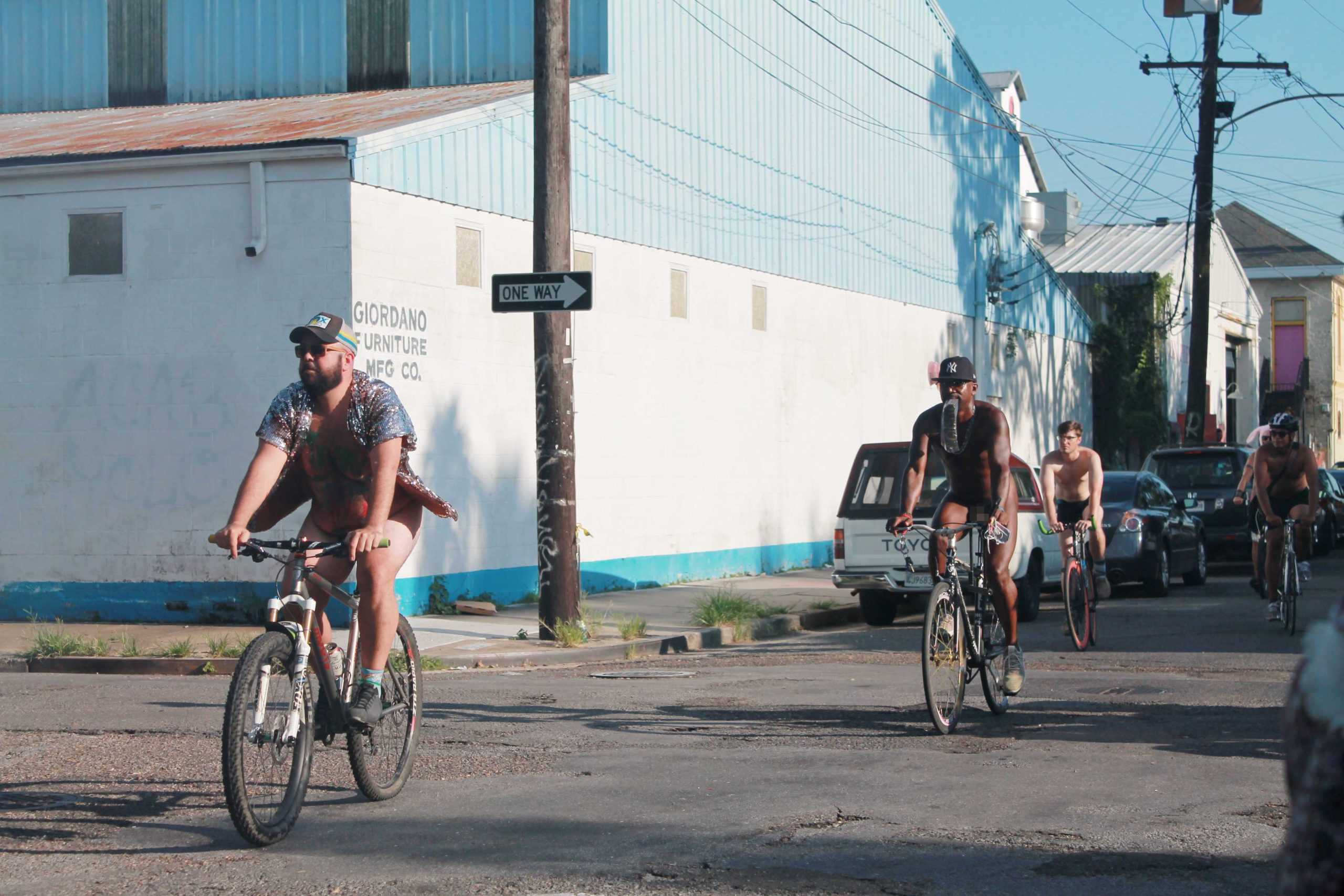 New Orleans celebrates 10th annual naked bike ride