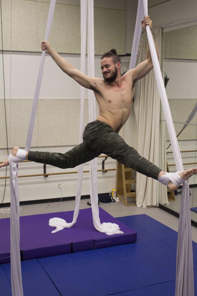 LSU Physical Theatre club spinning to new heights