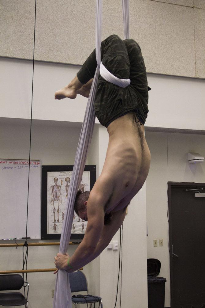 LSU Physical Theatre club spinning to new heights