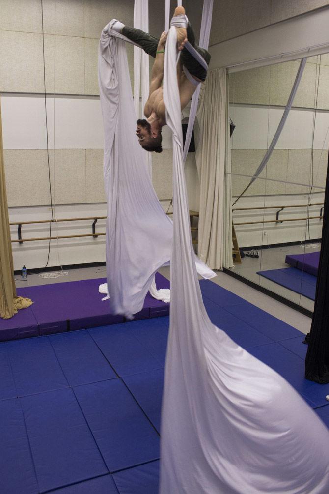 LSU Physical Theatre club spinning to new heights