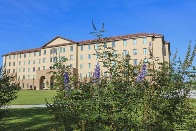 Nicholson Gateway Apartments sits on a 28-acre site between West Chimes Street and Skip Bertman Drive on Monday, Aug. 20, 2018.