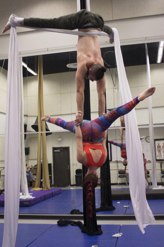 LSU Physical Theatre club spinning to new heights