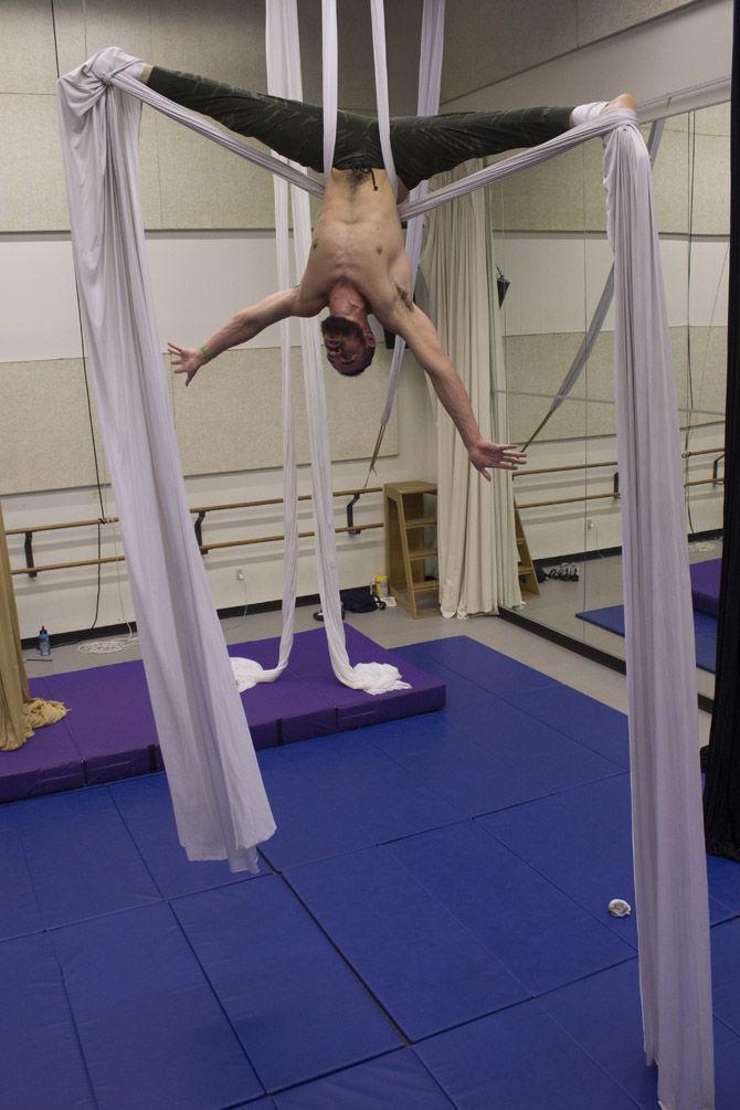 LSU Physical Theatre club spinning to new heights