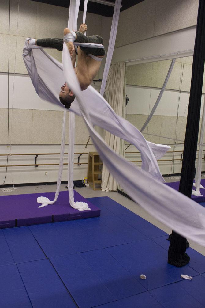 LSU Physical Theatre club spinning to new heights