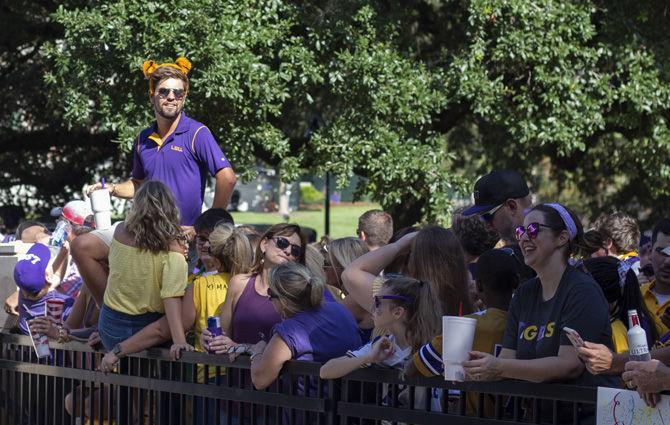 PHOTOS: LSU vs. Southeastern Walk Down Victory Hill