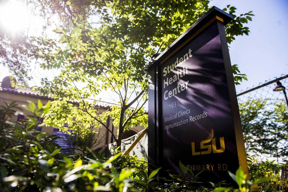 The Student Health Center rests at its location on LSU's campus on Monday, April 2, 2018.