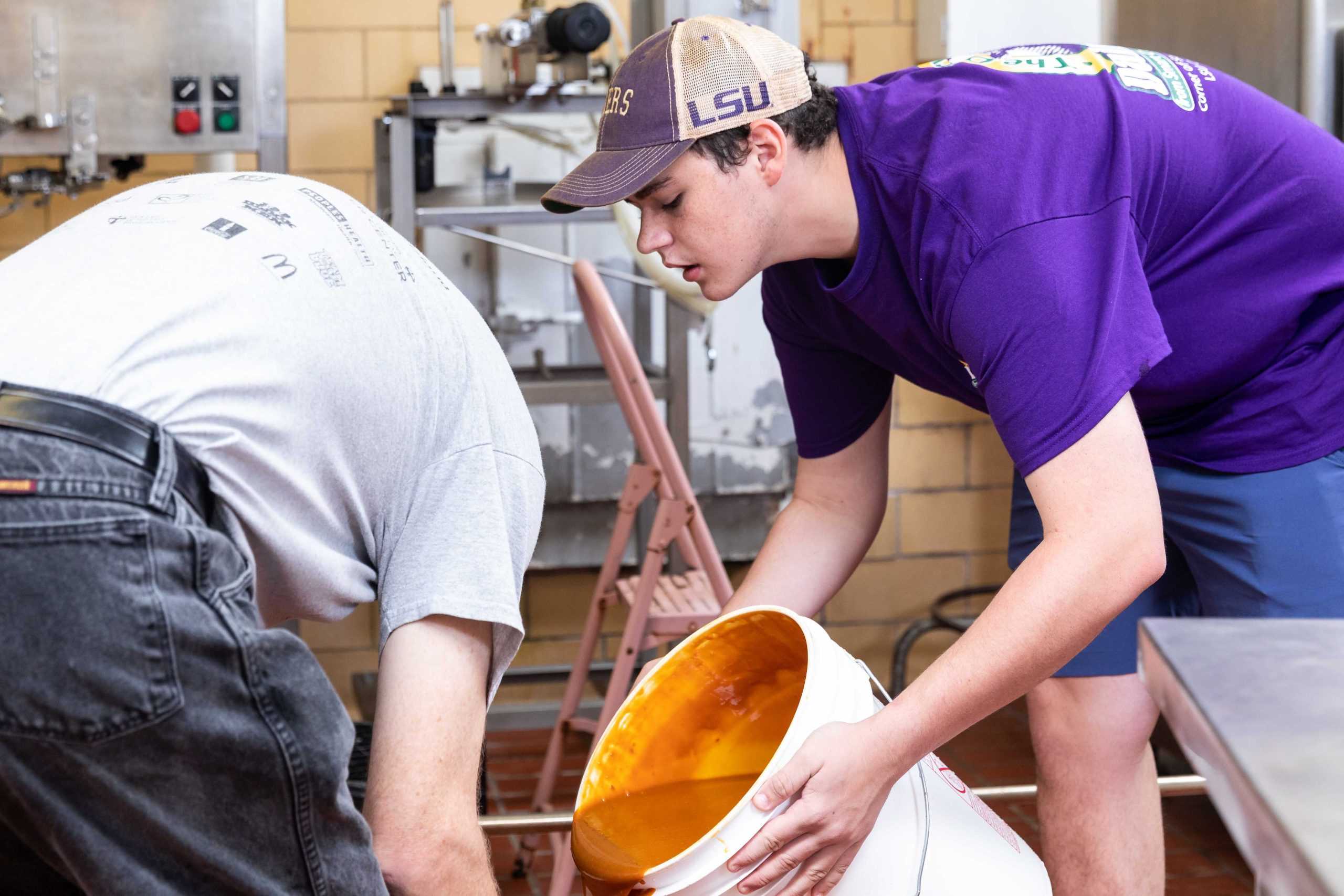 Ice cream in the making: Behind the scenes at the LSU Dairy Store