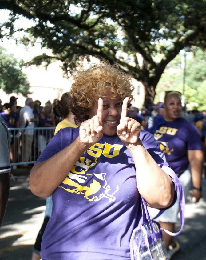 PHOTOS: LSU vs. Southeastern Walk Down Victory Hill