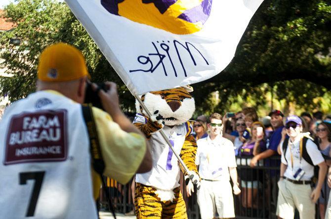 PHOTOS: LSU vs. Southeastern Walk Down Victory Hill