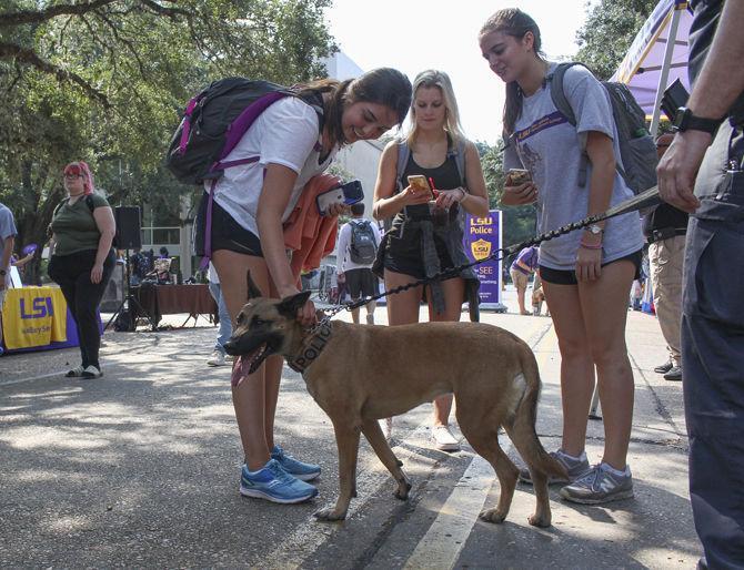 LSUPD teams up with Student Government for Public Safety Day