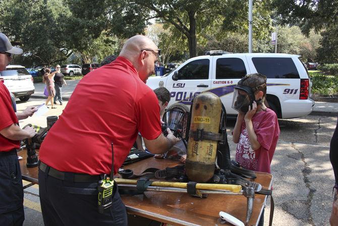 LSUPD teams up with Student Government for Public Safety Day