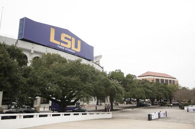 Tiger Stadium sits on Tuesday, Jan. 9, 2018.