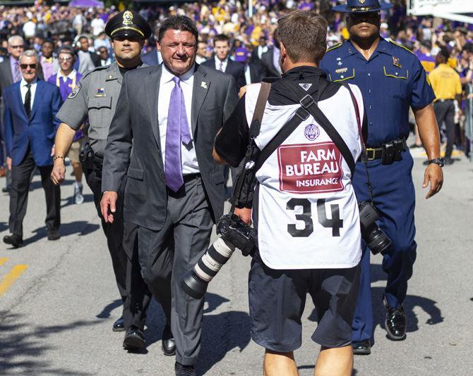 PHOTOS: LSU vs. Southeastern Walk Down Victory Hill